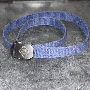 Boy Scout Belt & Buckle WOLF blue Web 41” Long Scouting Uniform